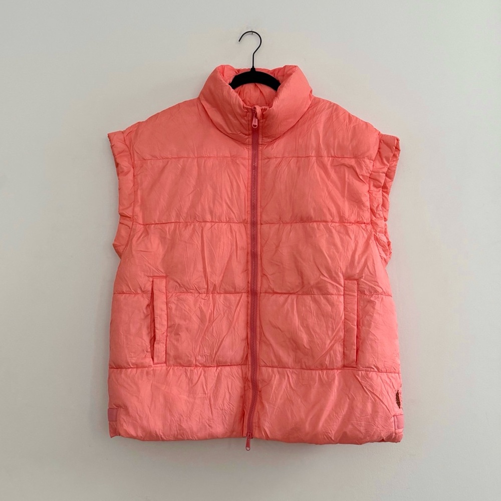 Free People Movement In A Bubble Puffer Vest Sz M